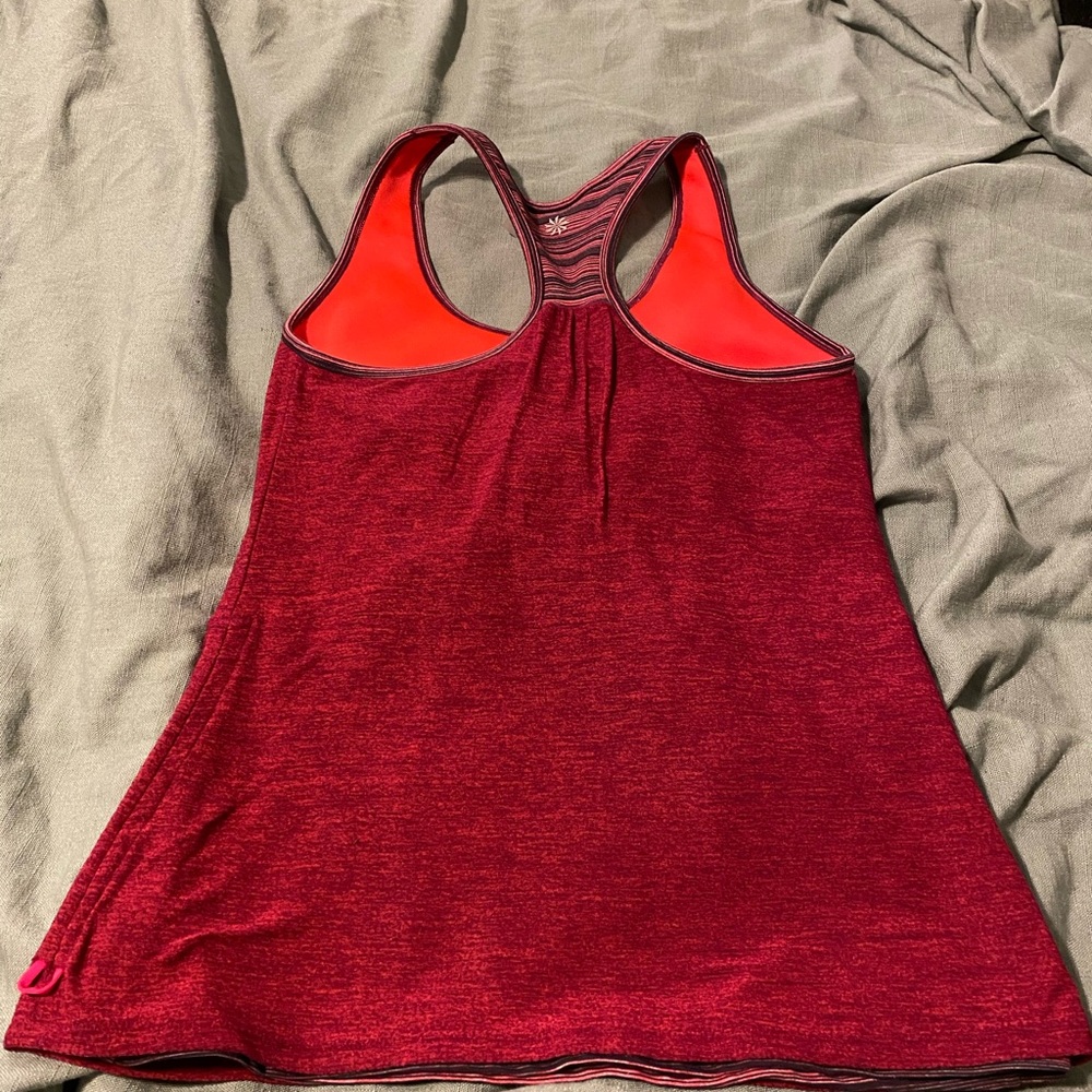 Pink Athleta tank - Picture 6 of 8
